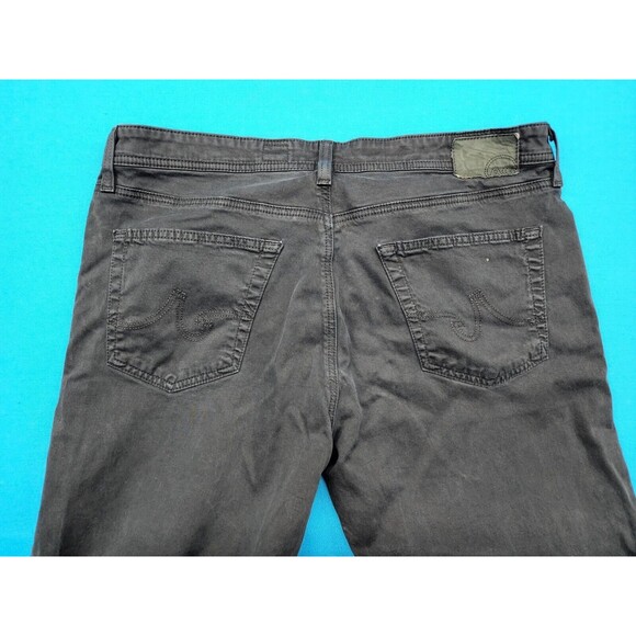 AG Adriano Goldschmied Men's The Protege Straight Leg Jeans Black Size 38x28 - Picture 5 of 8